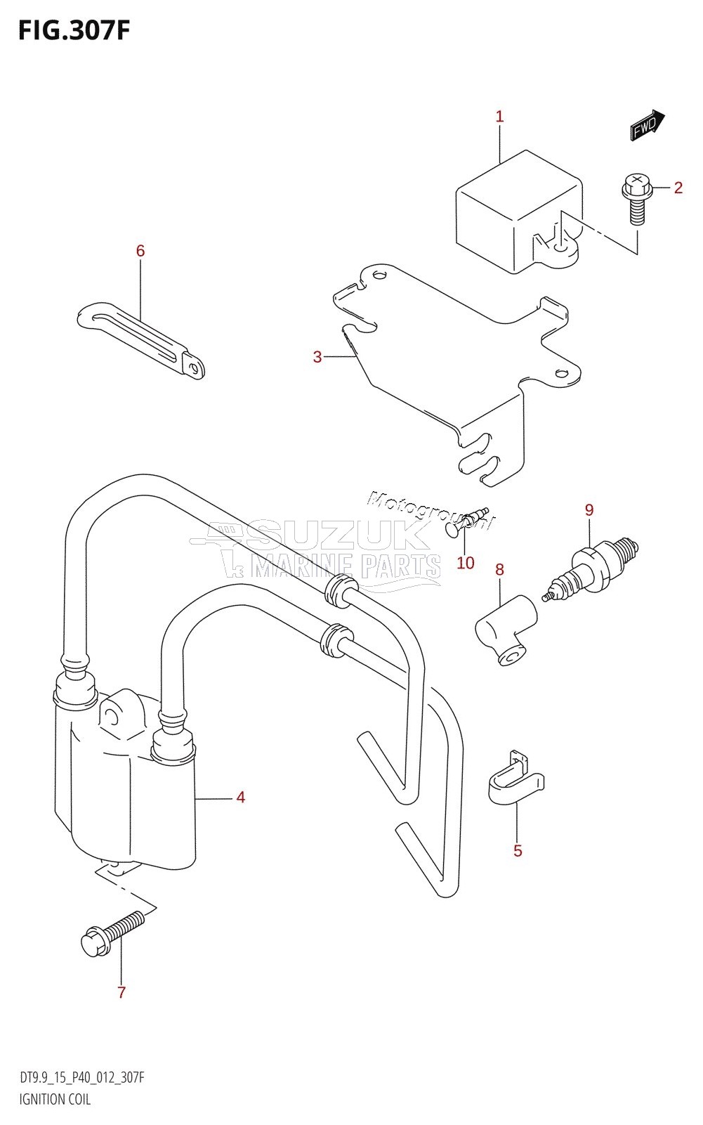 IGNITION COIL (DT15K:P36)