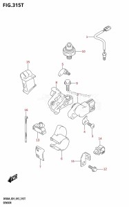 DF60A From 06002F-510001 (E01 E40)  2015 drawing SENSOR (DF60AVTH:E01)