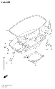 DT15A From 01503K-510001 (P36)  2015 drawing LOWER COVER (DT15A:P36)