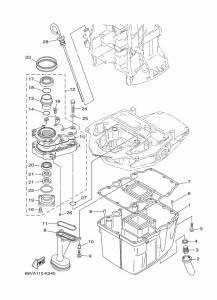 F100BETX drawing VENTILATEUR-DHUILE