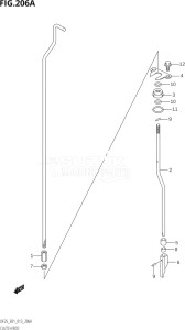 02503F-310001 (2013) 25hp E01-Gen. Export 1 (DF25  DF25Q  DF25R) DF25 drawing CLUTCH ROD