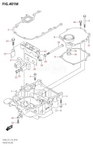 05004F-610001 (2016) 50hp E01-Gen. Export 1 (DF50AVT  DF50AVTH) DF50A drawing ENGINE HOLDER (DF60ATH:E40)