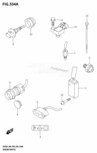 DF25A From 02504F-910001 (P03)  2019 drawing SENSOR /​ SWITCH (DF25A)