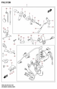 DF25A From 02504F-440001 (P03)  2024 drawing OPT:REMOTE CONTROL PARTS (DF25ATH,DF30ATH)