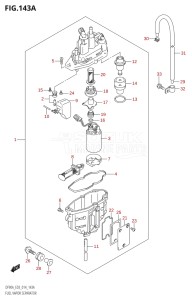 08002F-410001 (2014) 80hp E03-USA (DF80A) DF80A drawing FUEL VAPOR SEPARATOR