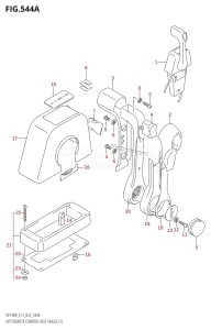 DF115BT From 11506F-340001 (E11 E40)  2023 drawing OPT:REMOTE CONTROL ASSY SINGLE (1)