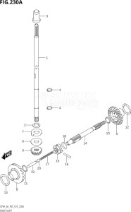 00403F-910001 (2019) 4hp P03-U.S.A (DF4A) DF4A drawing DRIVE SHAFT