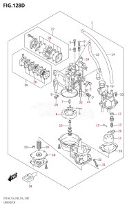 DT9.9A From 00993K-610001 (P36 P40)  2016 drawing CARBURETOR (DT9.9AK:P40)