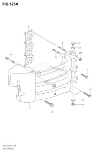 DF40 From 04001F-251001 (E03)  2002 drawing INLET MANIFOLD