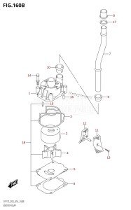 DF175T From 17502F-610001 (E03)  2016 drawing WATER PUMP (DF150TG:E03)