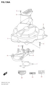 04003F-810001 (2018) 40hp E03-USA (DF40A) DF40A drawing RING GEAR COVER