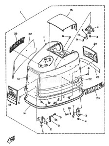 150A drawing FAIRING-UPPER