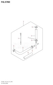 DF140AZ From 14003Z-310001 (E01 E40)  2013 drawing OPT:TRIM SENDER (DF115AT:E40)