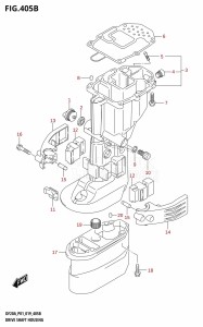 DF20A From 02002F-910001 (P01)  2019 drawing DRIVE SHAFT HOUSING (P40)