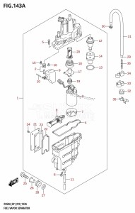 DF60A From 06002F-810001 (E01 E40)  2018 drawing FUEL VAPOR SEPARATOR (E01,E34)