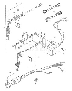 DT15 From 01501K-651001 ()  1996 drawing OPTIONAL : ELECTRICAL (2)