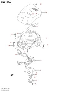 DF40 From 04001F-031001 (E11)  2013 drawing OIL SEAL HOUSING (X,Y)