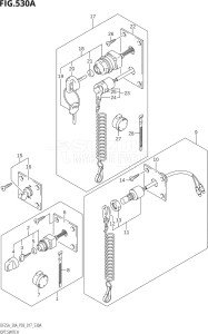 02504F-710001 (2017) 25hp P03-U.S.A (DF25A  DF25AQ  DF25AR  DF25AT  DF25ATH) DF25A drawing OPT:SWITCH (DF25AR:P03)