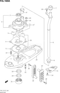 04001F-151001 (2001) 40hp E03-USA (DF40QHK1  DF40TK1) DF40 drawing WATER PUMP