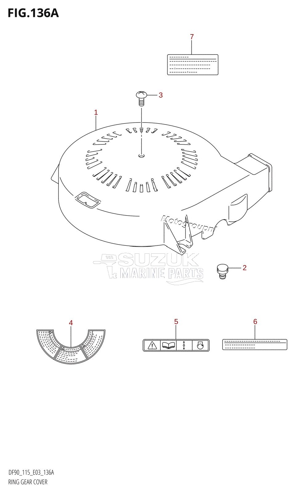 RING GEAR COVER