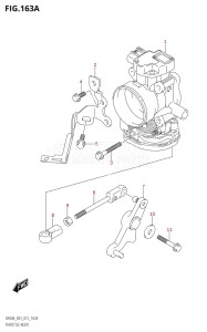 05003F-510001 (2005) 50hp E03-USA (DF50A) DF50A drawing THROTTLE BODY