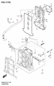 DF40A From 04004F-710001 (E34-Italy)  2017 drawing CYLINDER HEAD (DF50AVT:E01)