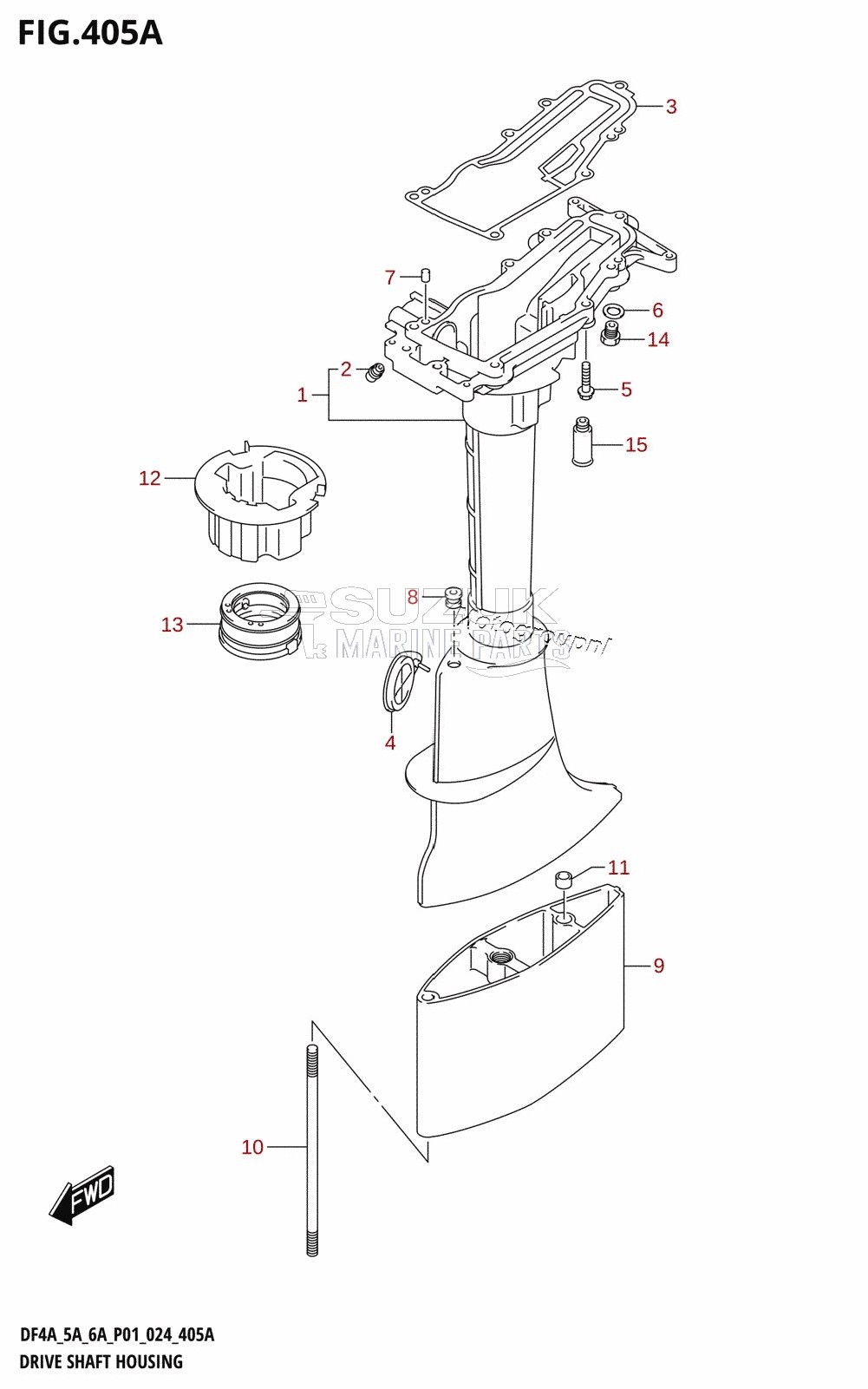 DRIVE SHAFT HOUSING