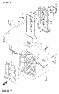 DF60A From 06002F-710001 (E01 E40)  2017 drawing CYLINDER HEAD (DF60AVTH:E01)