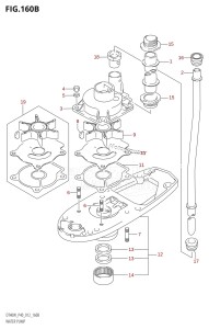 DT40 From 04005K-210001 ()  2012 drawing WATER PUMP (DT40W:P90)