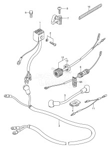 DT15 From 01501K-131001 ()  1991 drawing ELECTRICAL (1) (ELECTRIC STARTER)