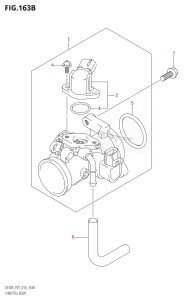 DF20A From 02002F-410001 (P01)  2014 drawing THROTTLE BODY (DF9.9BR:P01)