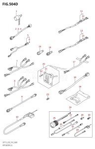 DF150Z From 15002Z-410001 (E03)  2014 drawing OPT:METER (3) (DF175ZG:E03)