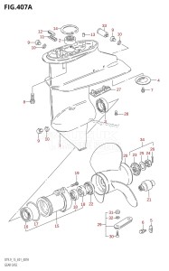 DT9.9 From 00993-151001 (E01 E13 E40)  2001 drawing GEAR CASE