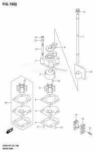 DF15A From 01504F-510001 (P01)  2015 drawing WATER PUMP (DF20AR:P01)