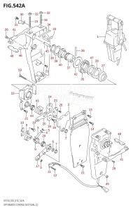 DF225Z From 22503Z-410001 (E03)  2014 drawing OPT:REMOTE CONTROL ASSY DUAL (2)