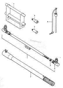 DT50M From 5002-001001 ()  1986 drawing OPT : TIE ROD