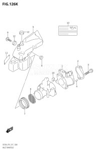 01504F-710001 (2017) 15hp P03-U.S.A (DF15A  DF15ATH) DF15A drawing INLET MANIFOLD (DF20AR:P01)