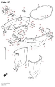 DF175TG From 17502F-610001 (E01 E40)  2016 drawing SIDE COVER (DF150TG:E01)