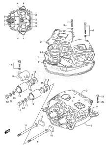 DT225 From 22501-231001 ()  1992 drawing ENGINE HOLDER