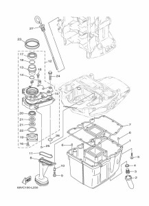 F100BETL drawing VENTILATEUR-DHUILE