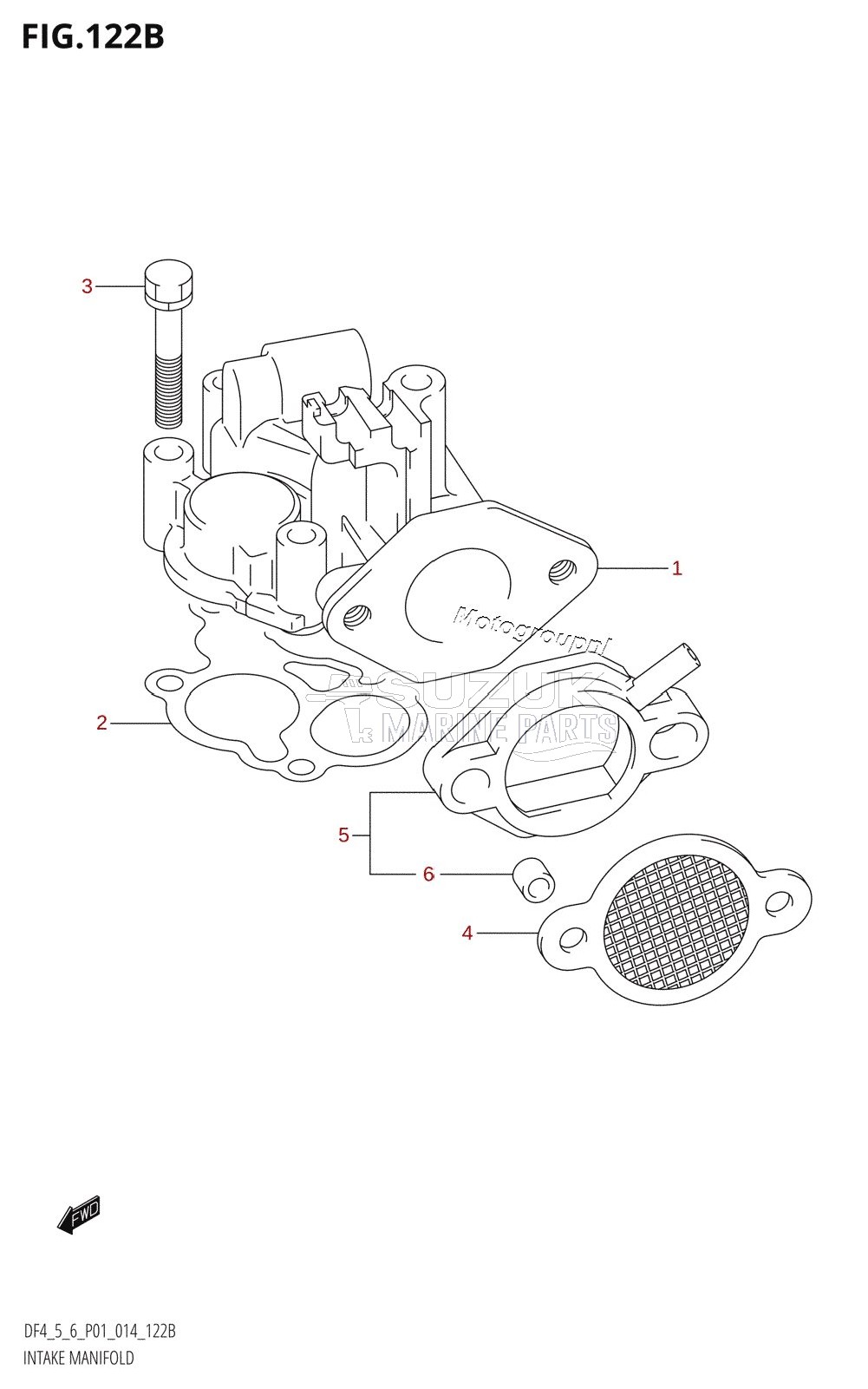 INTAKE MANIFOLD (DF5:P01)