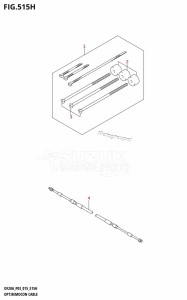 DF20A From 02002F-510001 (P03)  2015 drawing OPT:REMOCON CABLE (DF20AT:P03)