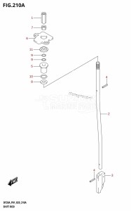 DF20A From 02002F-040001 (P01)  2020 drawing SHIFT ROD