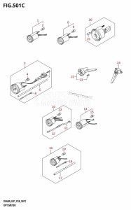 DF60A From 06003F-810001 (E01 E40)  2018 drawing OPT:METER (DF60AQH,DF60ATH,DF50AVTH,DF60AVTH)