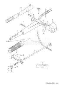 DT30C From 03003-030001 ()  2000 drawing HANDLE