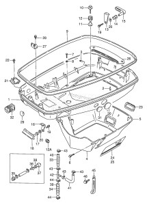 DT225 From 22501-971001 ()  1999 drawing LOWER COVER