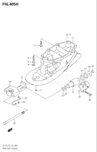 20002F-410001 (2014) 200hp E03-USA (DF200T) DF200 drawing DRIVE SHAFT HOUSING (DF250ST:E03)