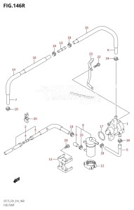 DF175Z From 17502Z-410001 (E01 E40)  2014 drawing FUEL PUMP (DF175ZG:E01)