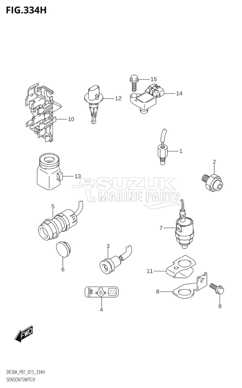 SENSOR / SWITCH (DF20A:P40)