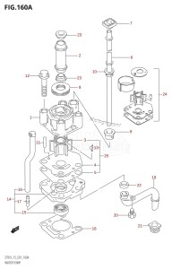 DT9.9 From 00991K-510001 (E13 E36)  2005 drawing WATER PUMP